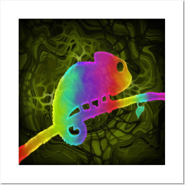 Chameleon Shift Wall Art by MayGreenAbgrall